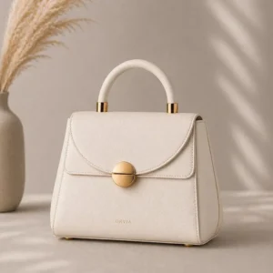 ORVIA Luxury Top-Handle Handbag | Elegant Crossbody Purse for Women